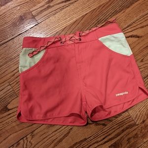 Patagonia swim shorts girls size 10